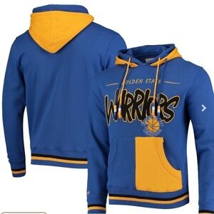 Mitchell & Ness Golden State Warriors Hardwood Classics Double Pullover Hoodie S